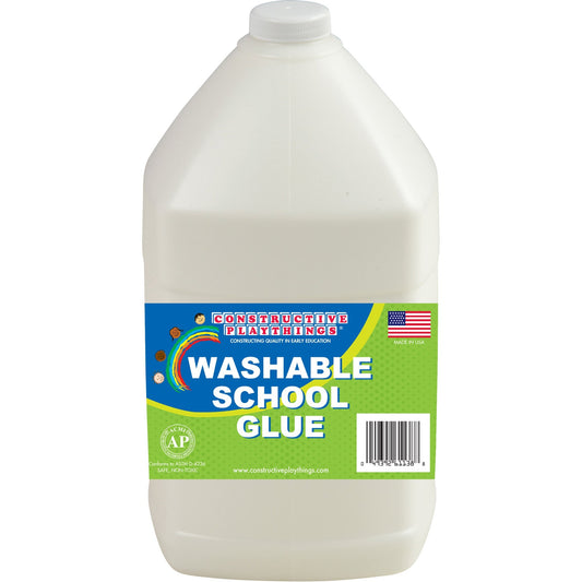Constructive Playthings? Washable School Glue - Gallon